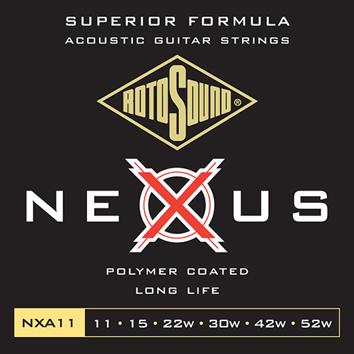 Nexus Acoustic Coated Light | 11-52 • Rotosound Music Strings