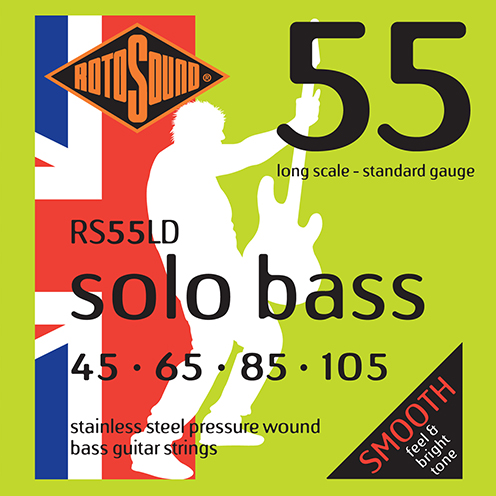 Solo Bass 55 Standard 45 105 Rotosound Music Strings