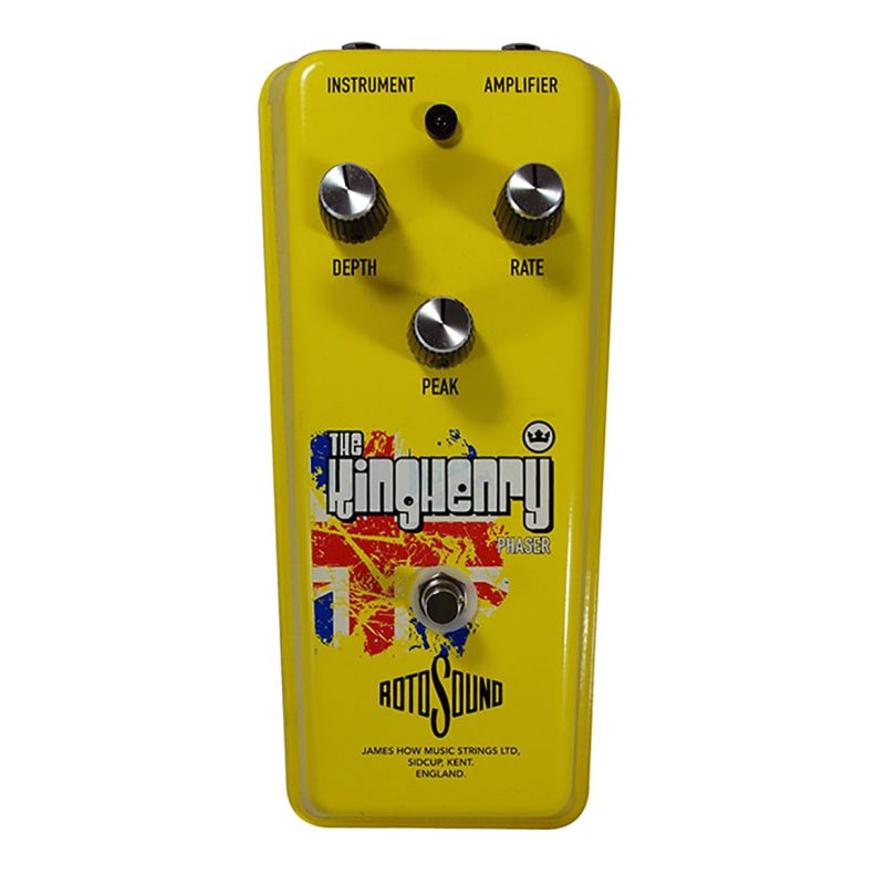 Rotosound RKH1 King Henry Phaser effects pedal