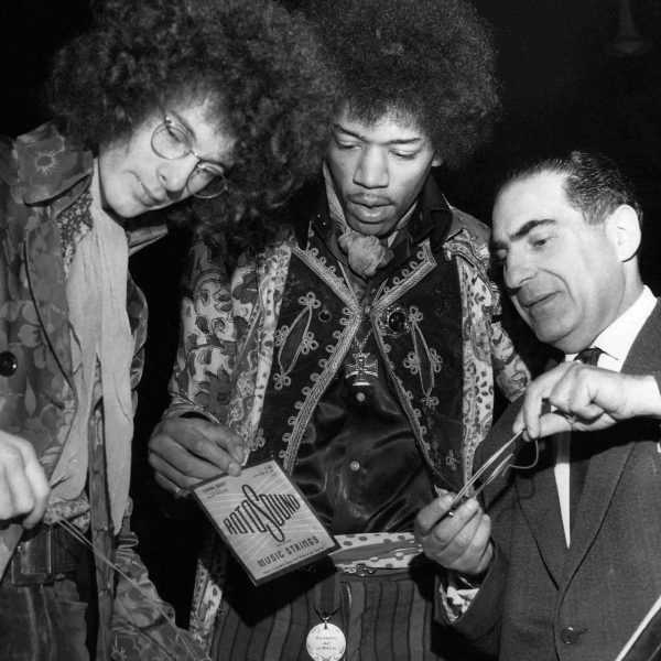 Jimi Hendrix Noel Redding Alan Marcuson Rotosound Guitar Strings_Purley Orchid Ballroom March 1st 1967