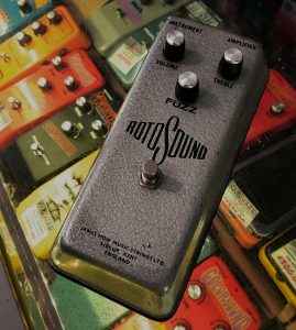 Rotosound MKIII Fuzz Pedal in Macaris Denmark Street web