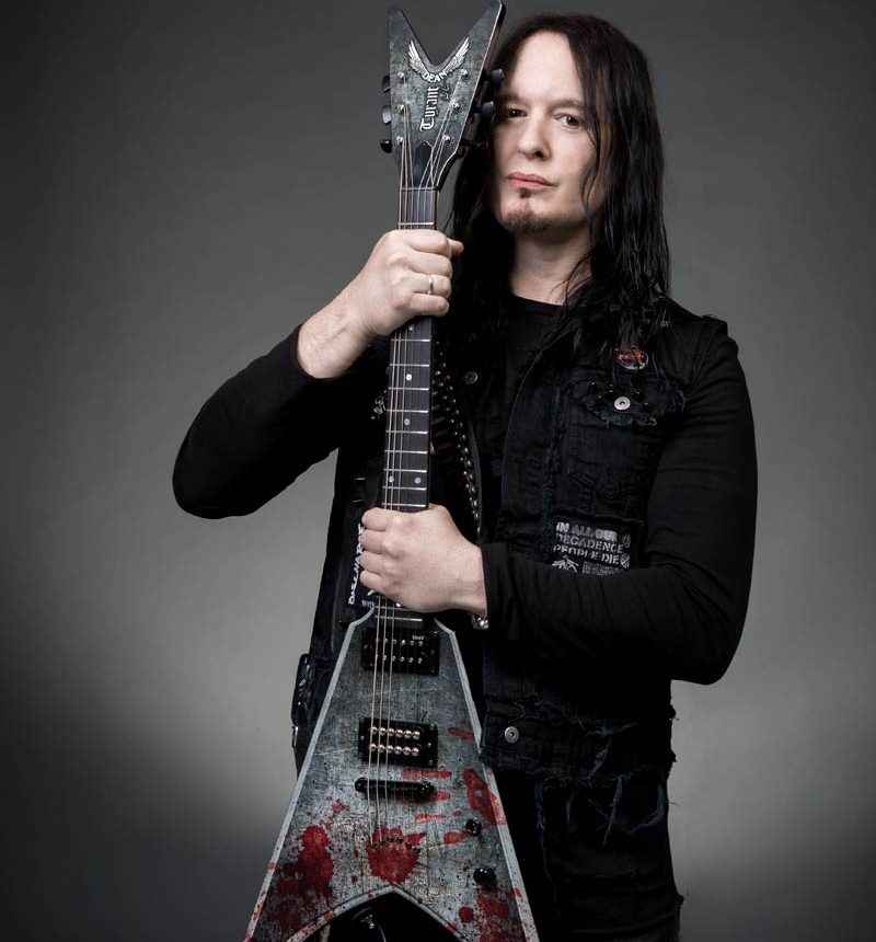 Michael Amott Arch Enemy guitarist Rotosound music strings