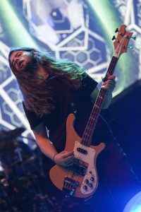 Haz Wheaton of Hawkwind using Rotosound strings. Photo credit Pathy by A. Moell