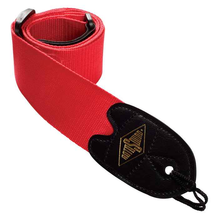 Rotosound STR2 webbing guitar strap red