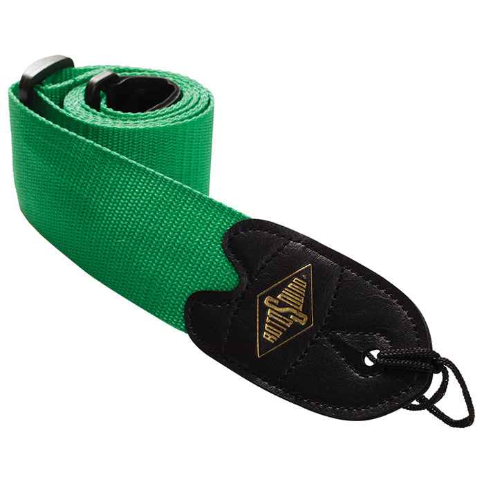 Rotosound STR4 webbing guitar strap green