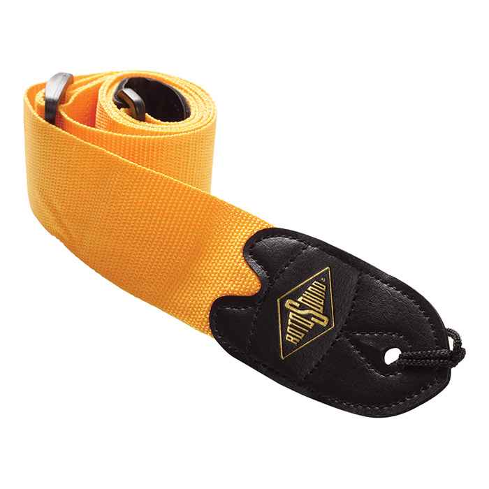 Rotosound STR6 webbing guitar strap yellow