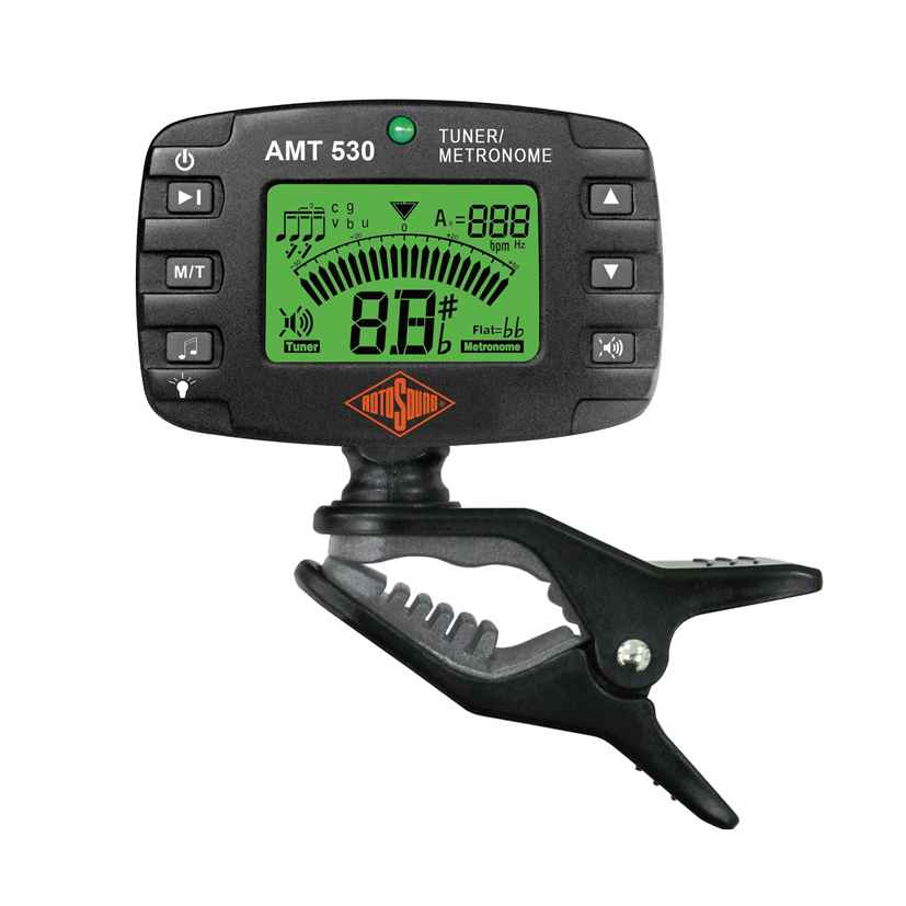 Rotosound AMT-530 clip on chromatic tuner and metronome