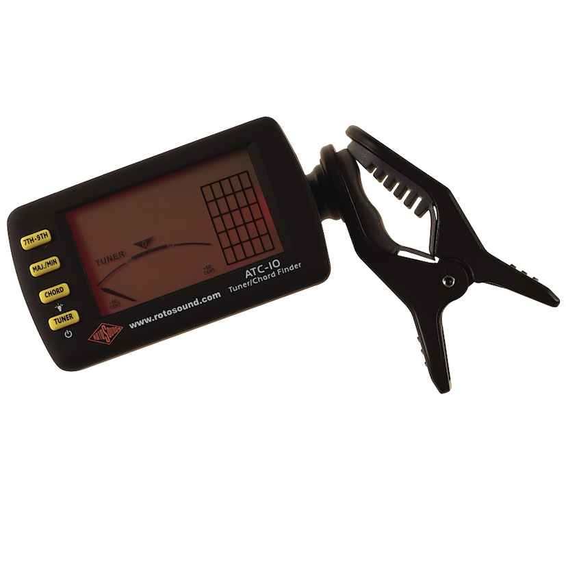 Rotosound ATC-10 clip on chromatic tuner and chord finder