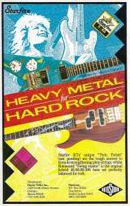 Heavy Metal for Hard Rock Rotosound advert 1988