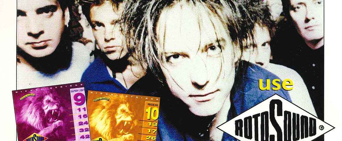 The Cure Rotosound strings Advert 1995