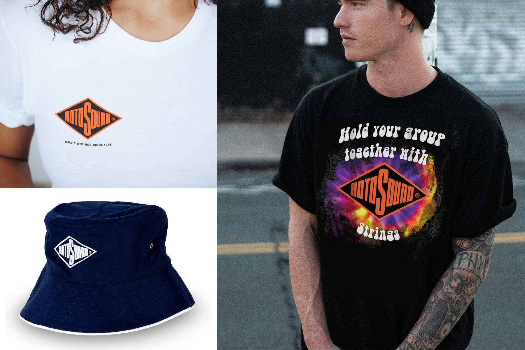 Rotosound launch merchandise web-store with new clothing and lifestyle collections