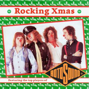 Rotosound Christmas playlist cover post