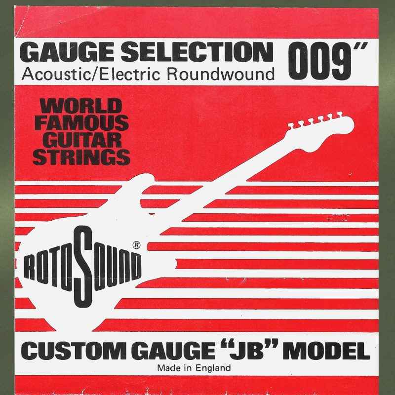Gauge Selection "JB" Model Allegedly a Jeff Beck custom set