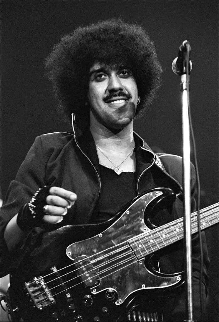 Thin Lizzy's bassist frontman Phil Lynott