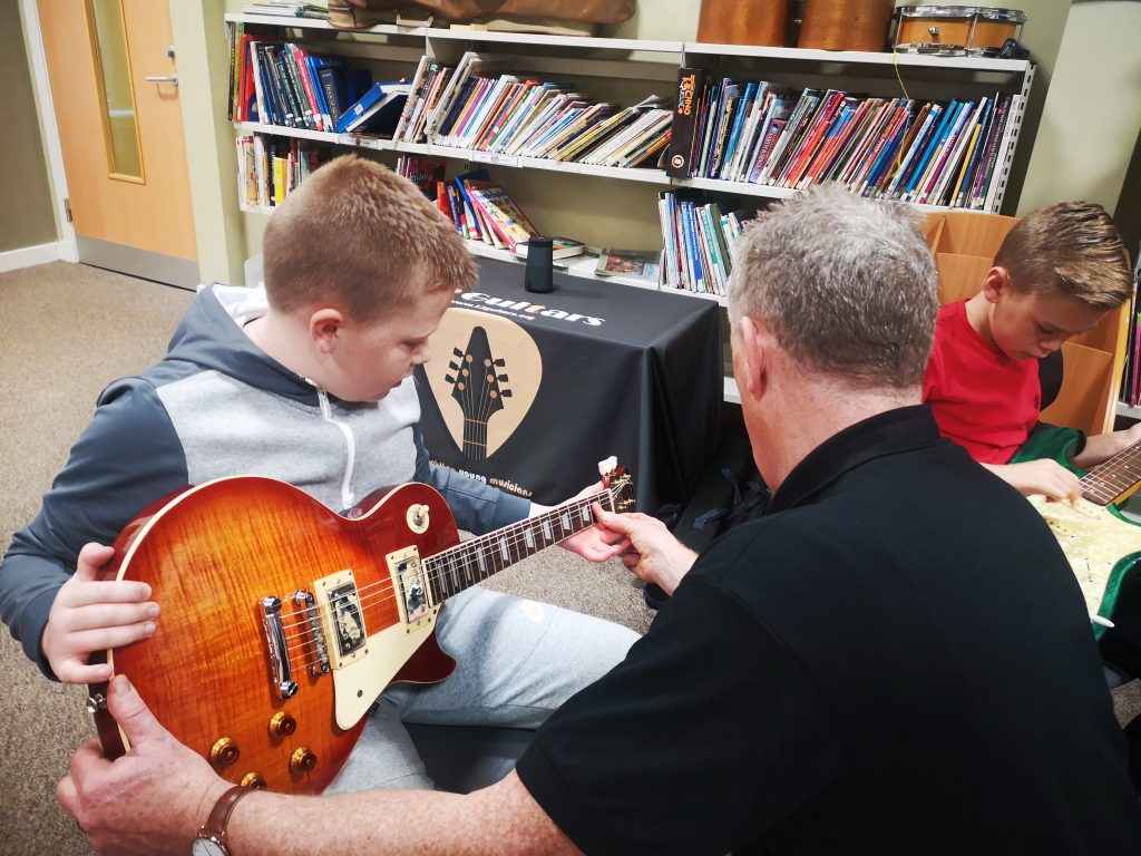 A beginner gets to grips with a restored Les Paul