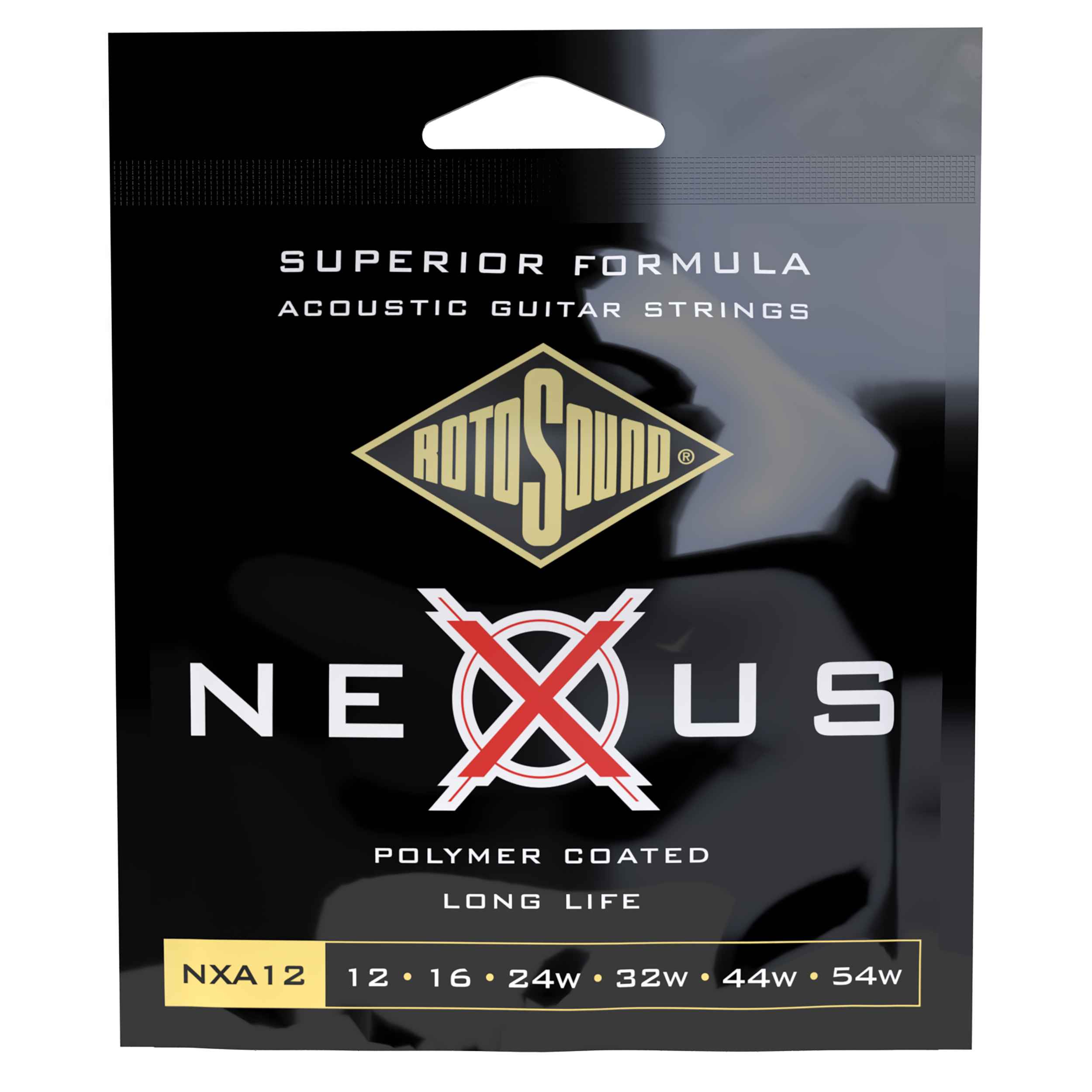 完璧 ROTOSOUND NXA12 Nexus Acoustic Medium Light 12-54 アコースティックギター弦  copycatguate.com