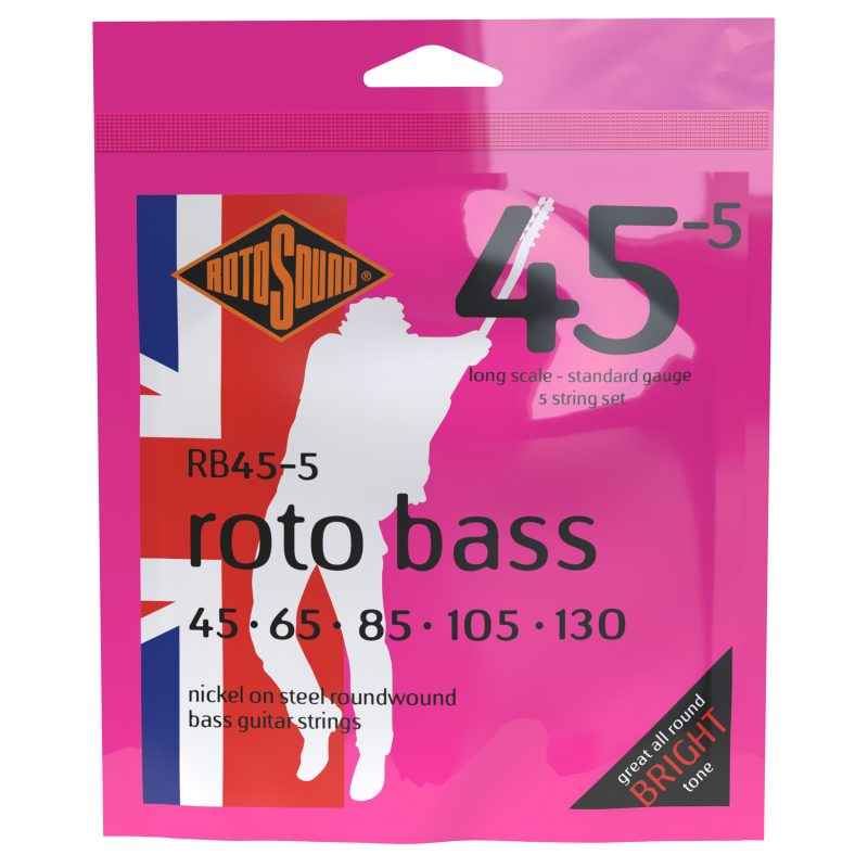 Tru Bass 88 Nylon Tapewound 5-String | 65-135 • Rotosound Music