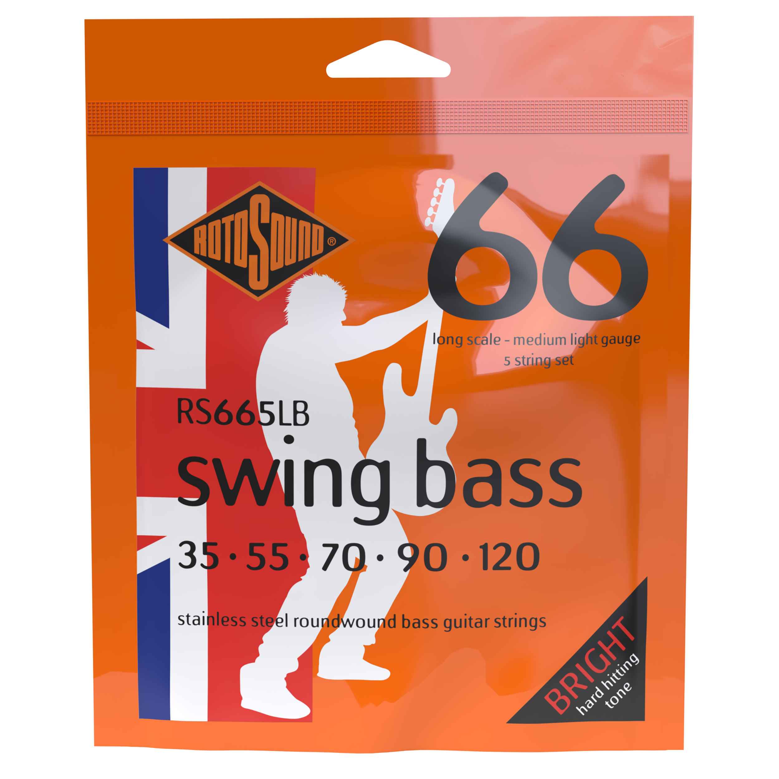 Swing Bass 66 5-String Medium Light | 35-120 • Rotosound Music