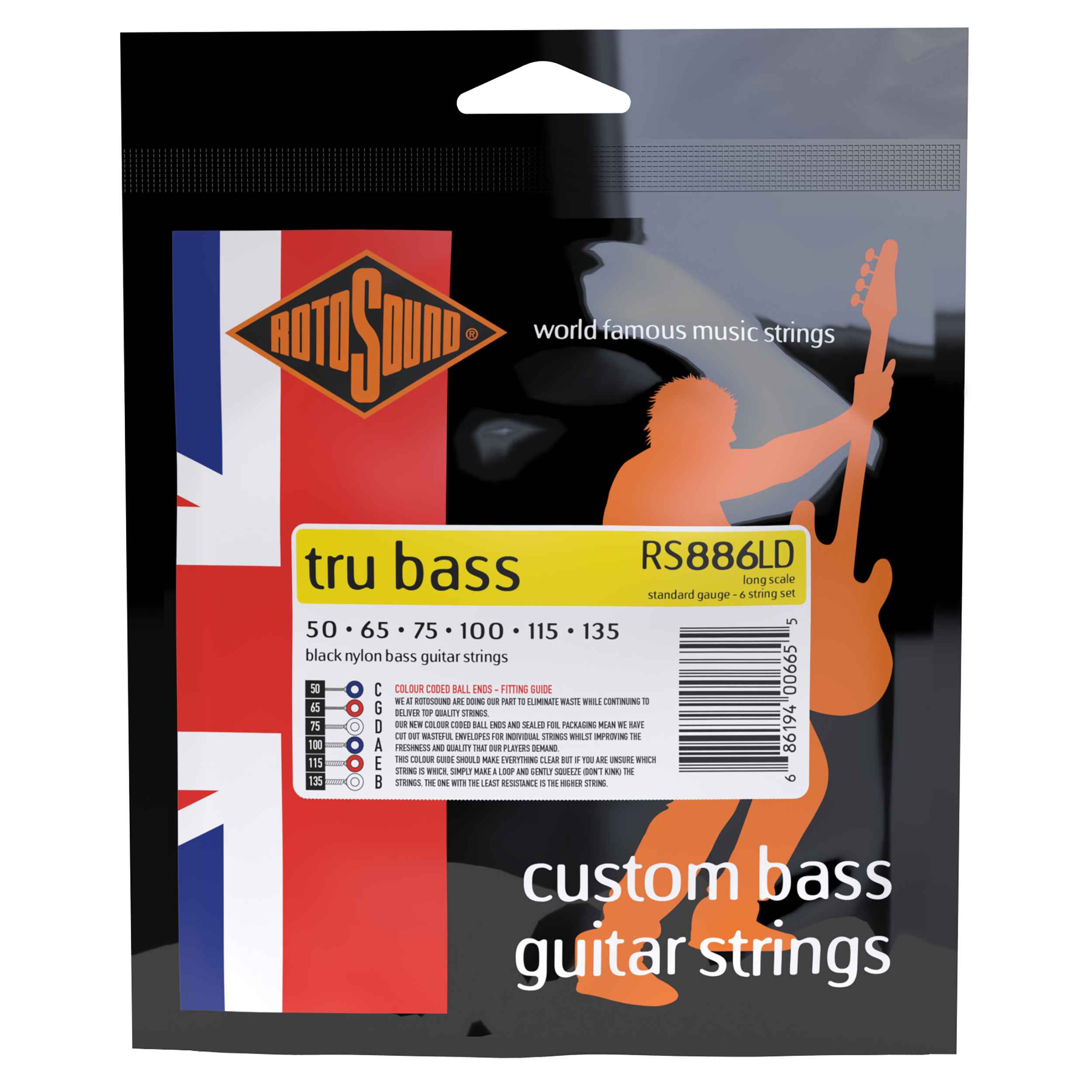 Rotosound tapewound bass strings discount