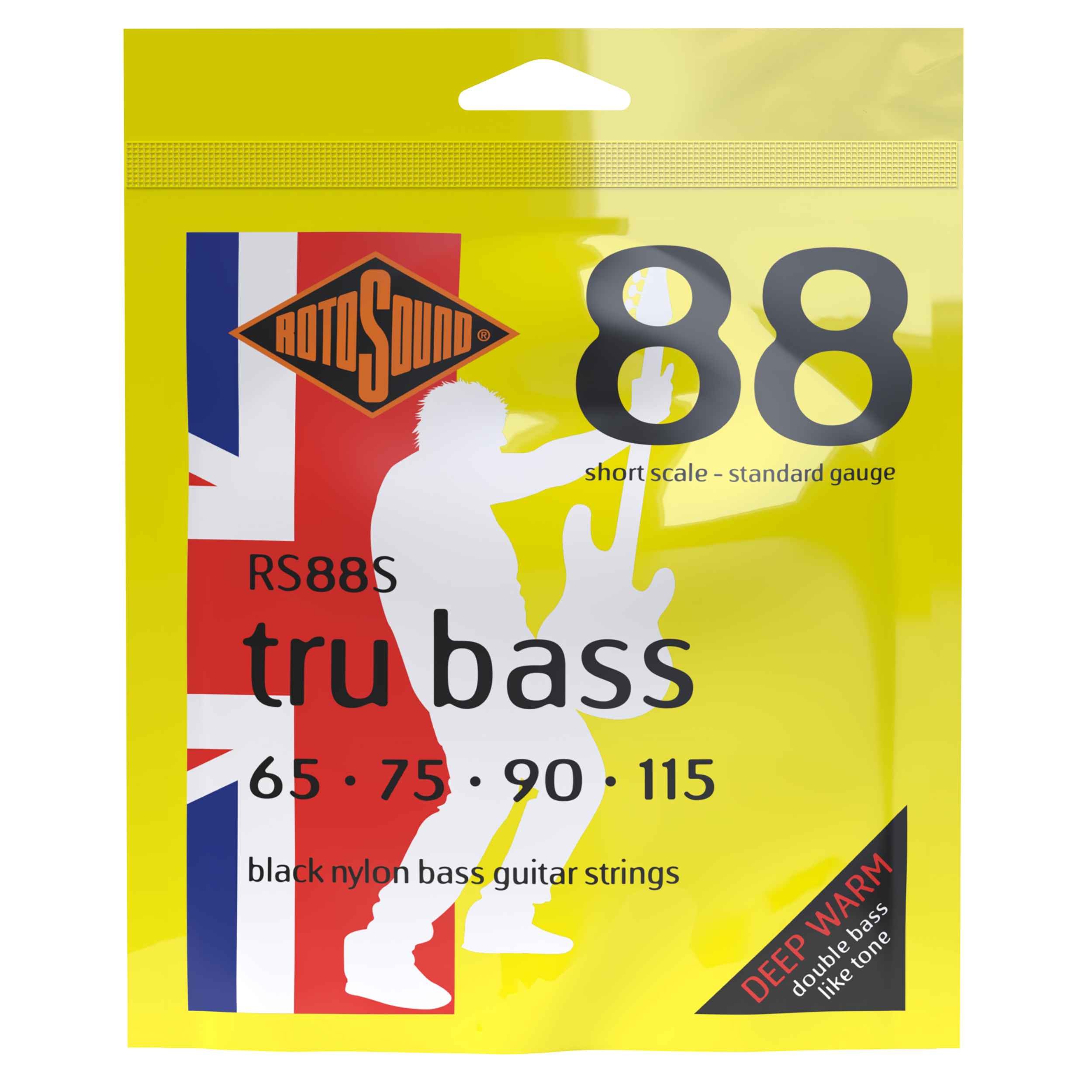 Tru Bass 88 Nylon Tapewound Short  65-115 • Rotosound Music Strings