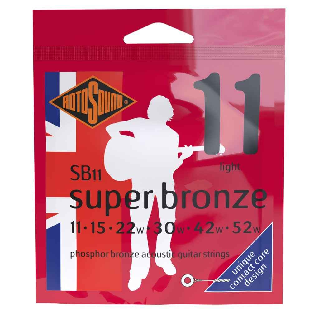 Rotosound strings Super Bronze Acoustic guitar pack set SB11