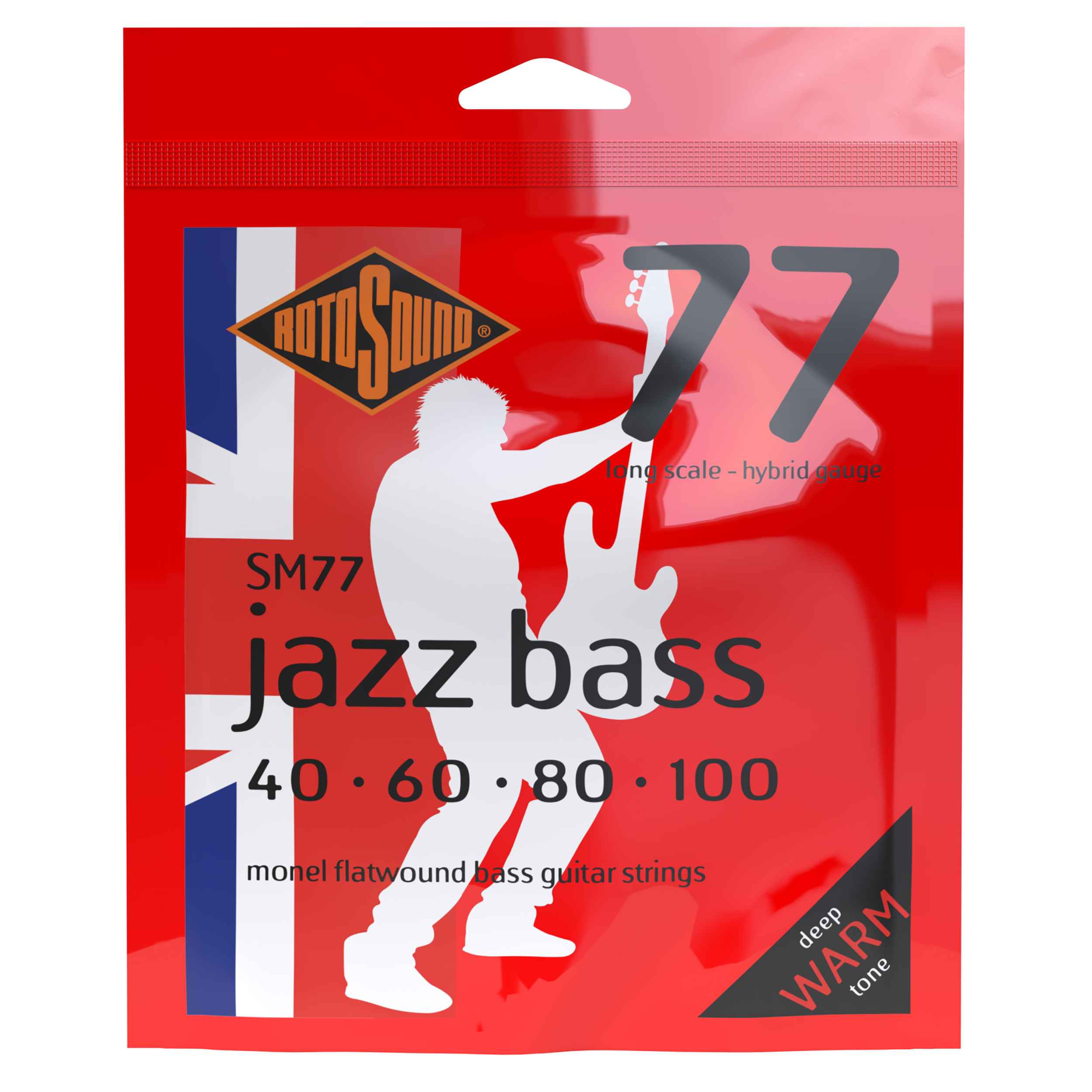 ROTOSOUND SM77 Jazz Bass 77 Hybrid 40-100 LONG SCALE エレキベース