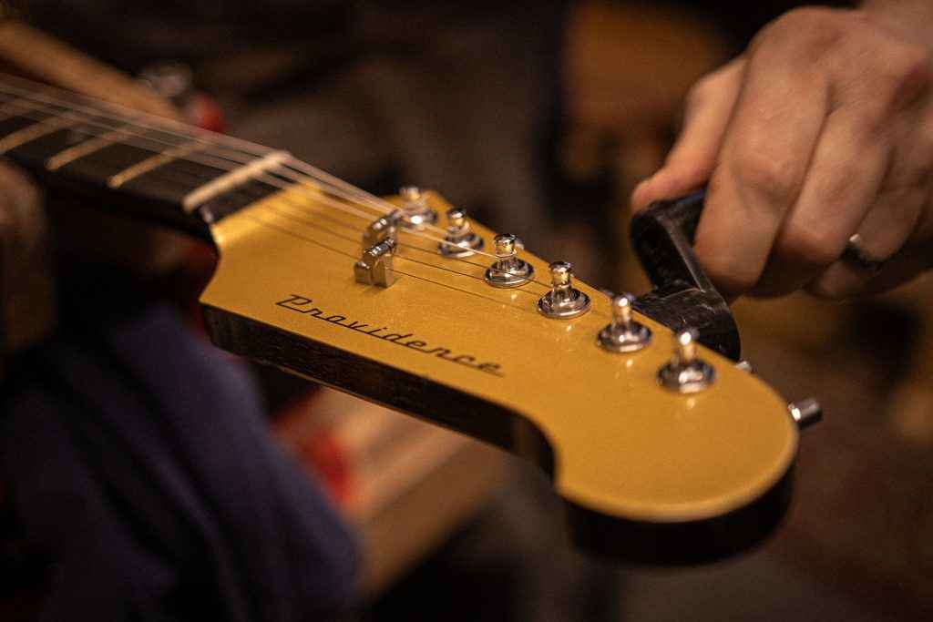 Providence Guitars headstock