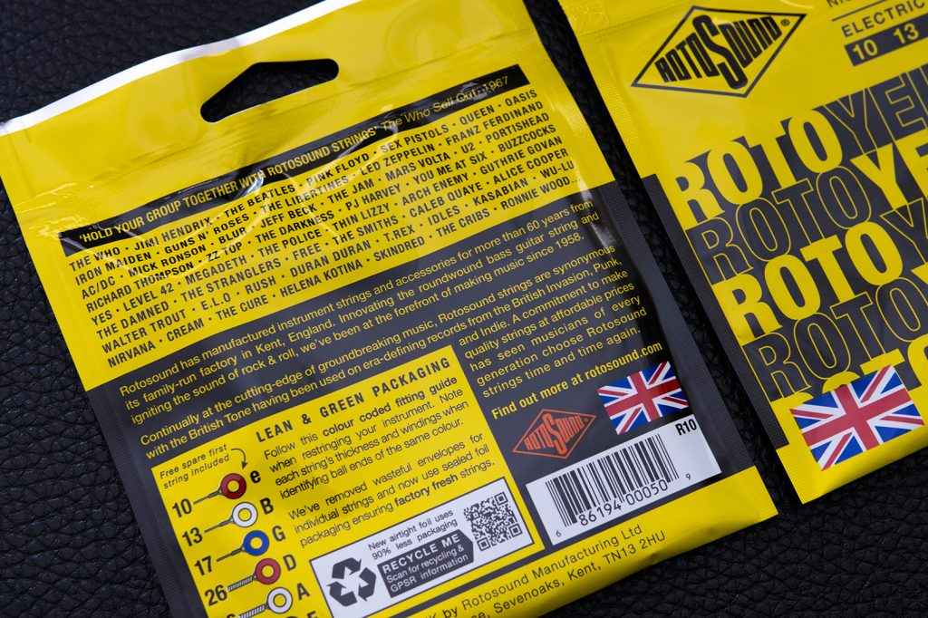 New Rotosound packs reverse R10
