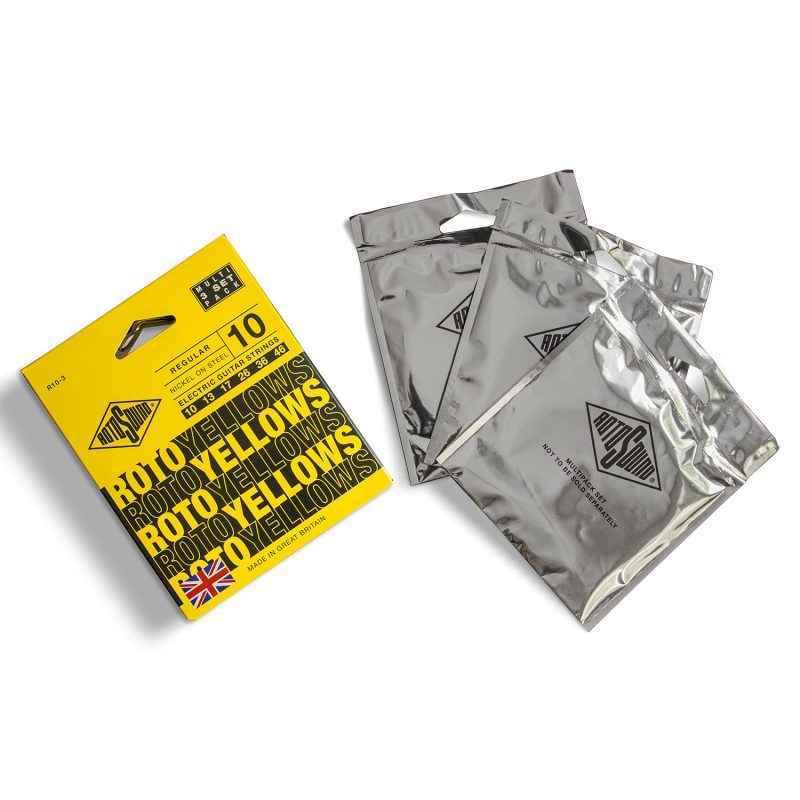 Roto Yellows R10-3 Multipack Rotosound Electric Guitar Strings